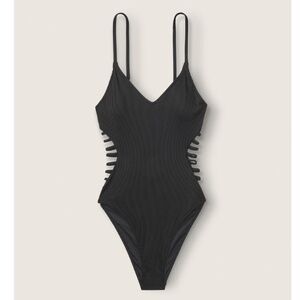 New Victoria’s Secret Pink Strappy Side Ribbed One Piece Swimwear